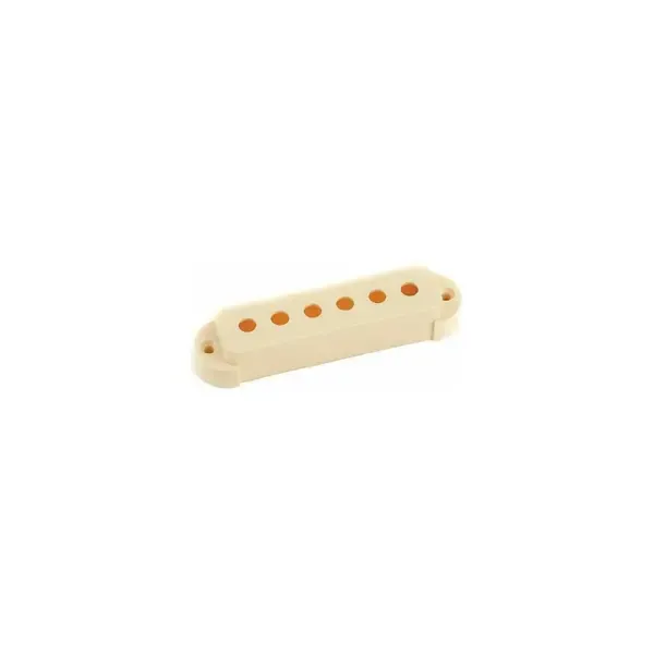 Крышка звукоснимателя Fender Plastic Pickup Cover Jaguar Guitars ('98-Present) Aged White