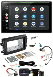 Pioneer 2DIN Lenkrad USB Bluetooth DAB Autoradio für Fiat Ducato Serie 8 ab 2021