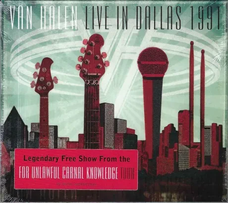 VAN HALEN - Live In Dallas 1991 (CD)