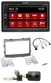 Blaupunkt 2DIN USB DAB Lenkrad Bluetooth TMC Navigation für SSangYong Rodius ab