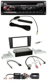 Pioneer CD USB Lenkrad DAB MP3 Autoradio für Audi A4 (2000-2001)