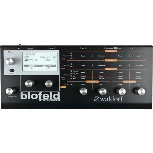 Waldorf Blofeld Desktop schwarz | Neu