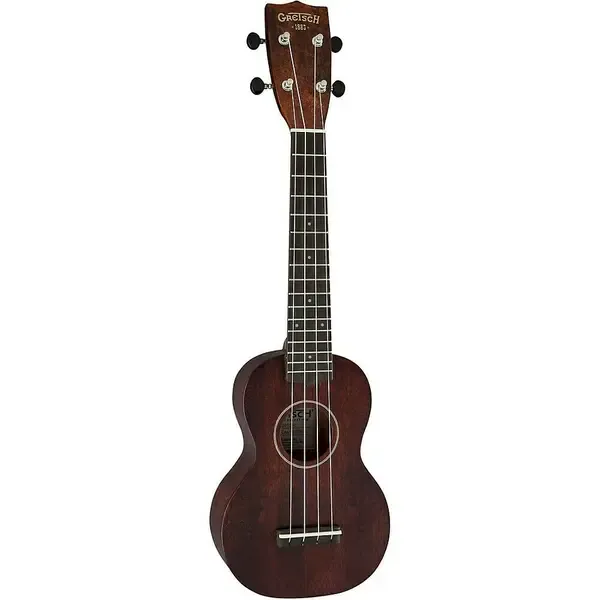 Укулеле сопрано Gretsch G9100-L Soprano Long-Neck Ukulele Ovangkol Fingerboard Vintage Mahogany