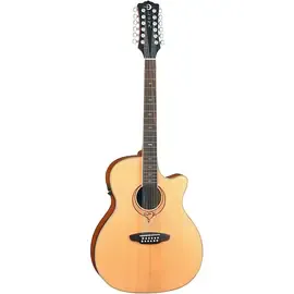 Электроакустическая гитара Luna Guitars Heartsong 12-String Acoustic-Electric Guitar With USB Natural