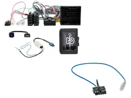 Connects2 CAN-Bus- Lenkradadapter für Peugeot Expert Traveler 50 Pin PDC Kenwood