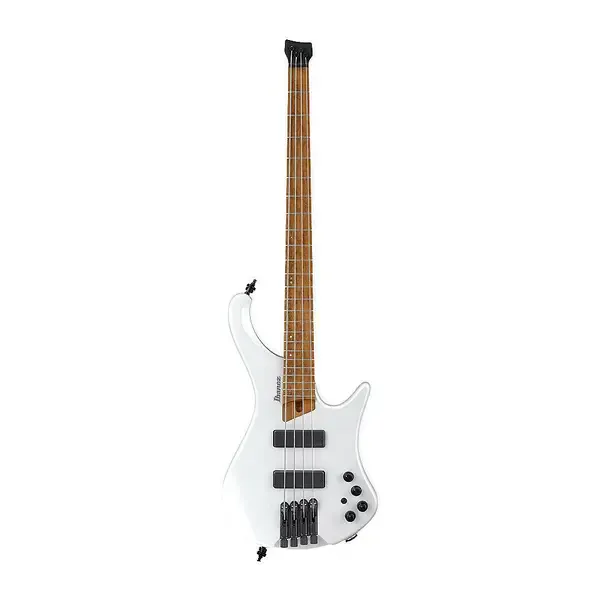 Бас-гитара Ibanez EHB1000 4-String Ergonomic Headless Bass Guitar Pearl White Flat