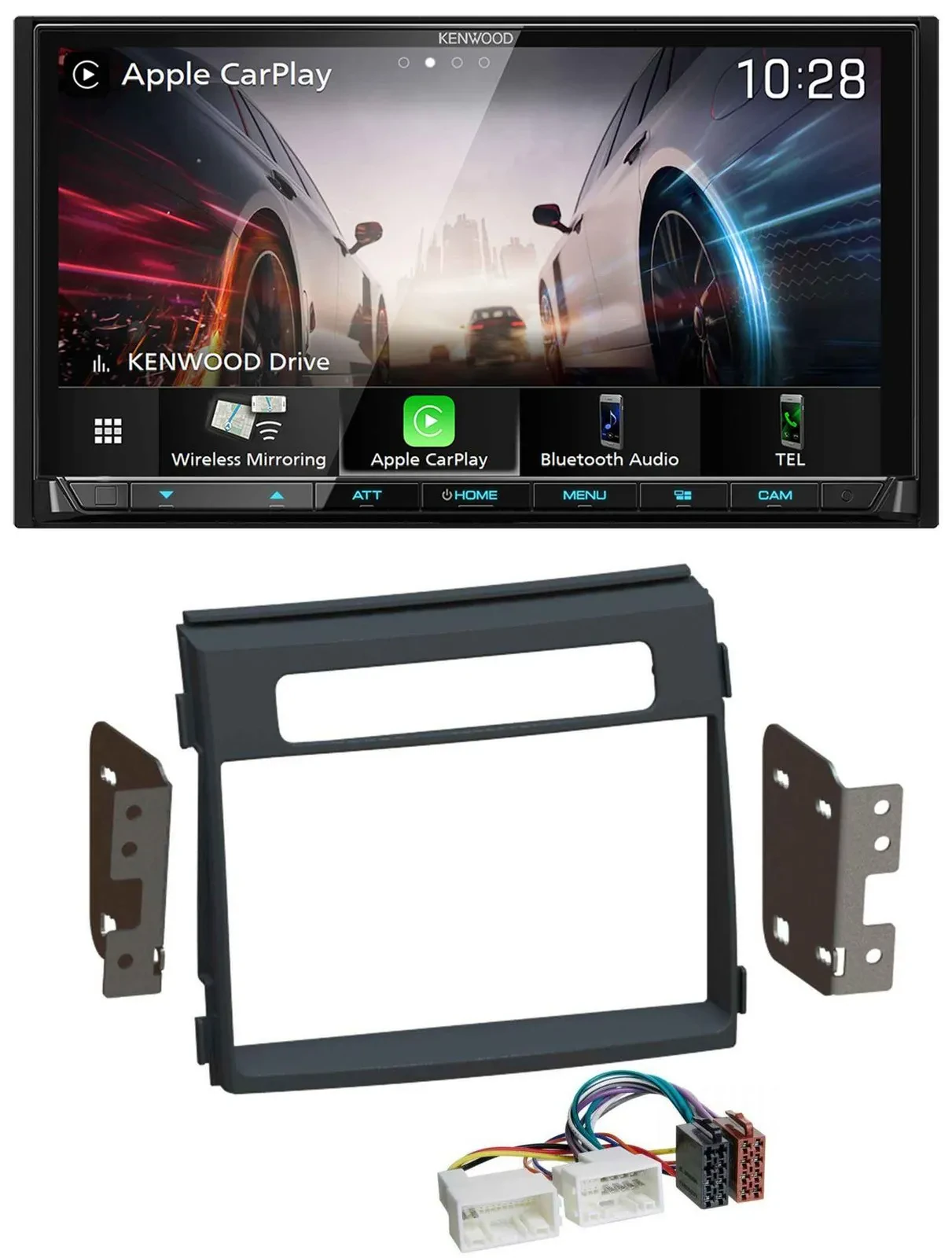 Автомагнитола для Kia Soul (2011–2014) Kenwood 2DIN MP3 USB DAB Bluetooth