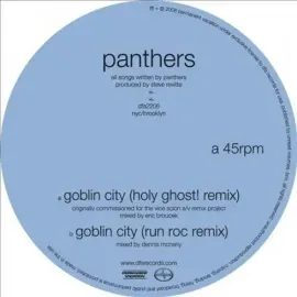 Виниловая пластинка Panthers - Goblin City (Holy Ghost Remix) [New Vinyl LP]