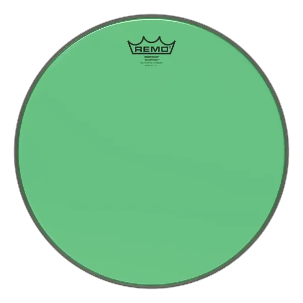 Пластик для барабана Remo 14" Emperor Colortone Green