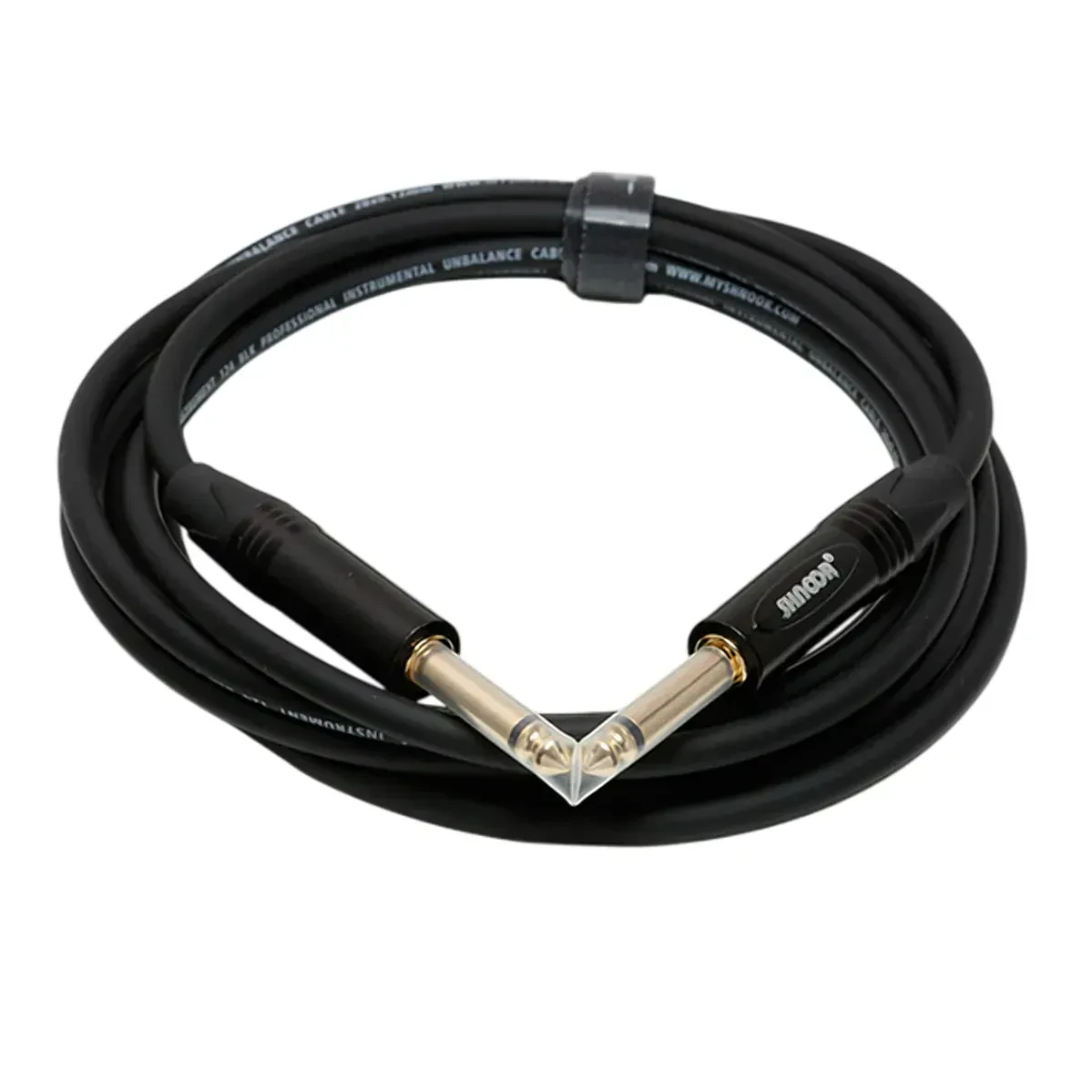 Инструментальный кабель SHNOOR IC124-JMJM-B-7,5m Black 7.5 м