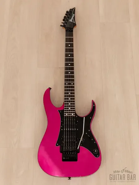 Электрогитара Ibanez RG550 HSH Purple Neon Japan 1993 w/Lo-Pro Edge Floyd Rose