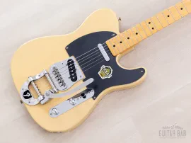2008 Fender '52 Telecaster TL52-BTX Butterscotch w/ Bigsby, USA Pickups, Japan