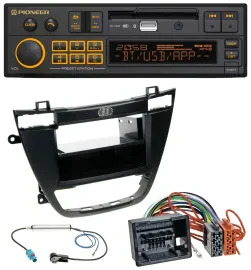 Pioneer DAB MP3 USB Bluetooth Autoradio für Opel Insignia 2008-2013 schwarz