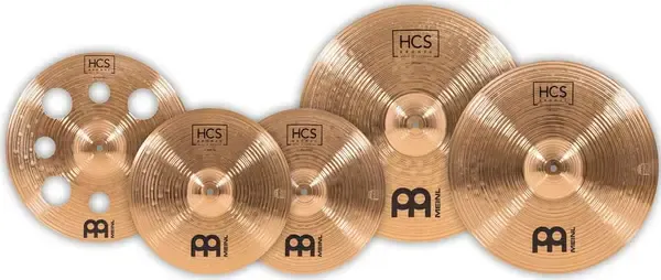 Набор тарелок для барабанов MEINL HCSB141620+18 HCS Bronze Expanded