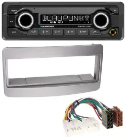 Blaupunkt Bluetooth DAB MP3 USB Autoradio für Toyota Celica MR2 dunkelsilber