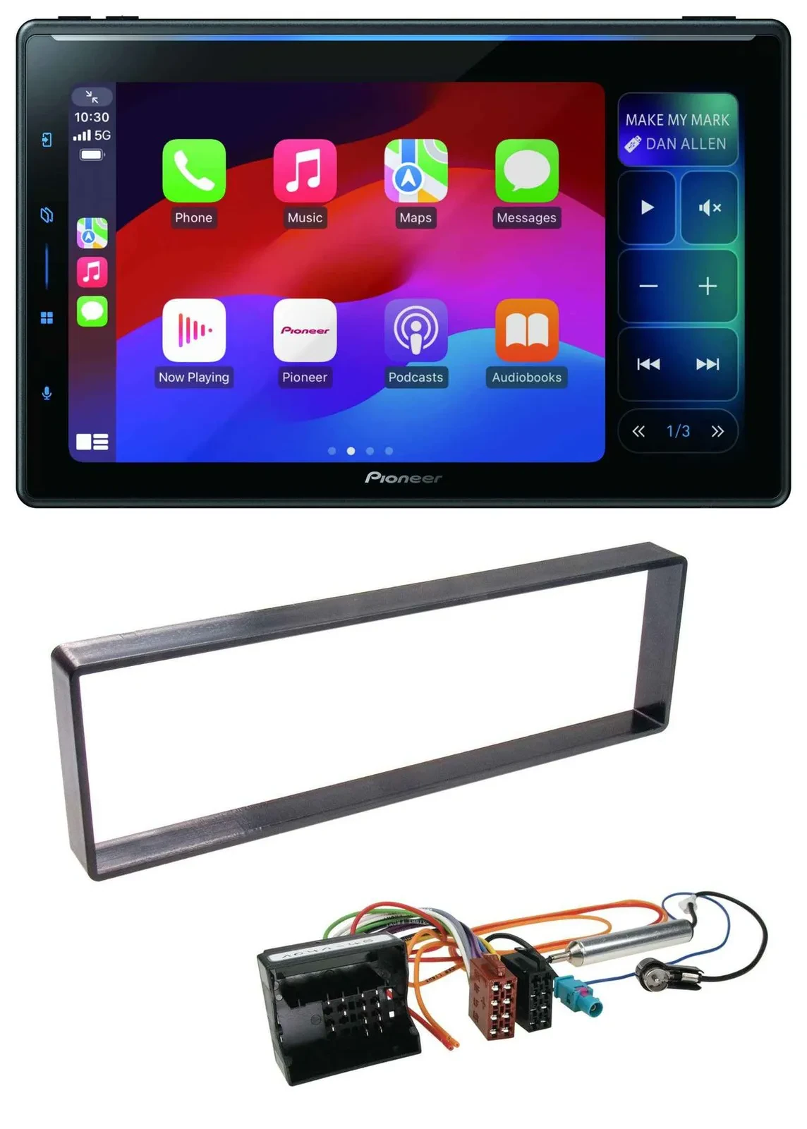 Pioneer Bluetooth DAB MP3 USB Autoradio für Citroen C4