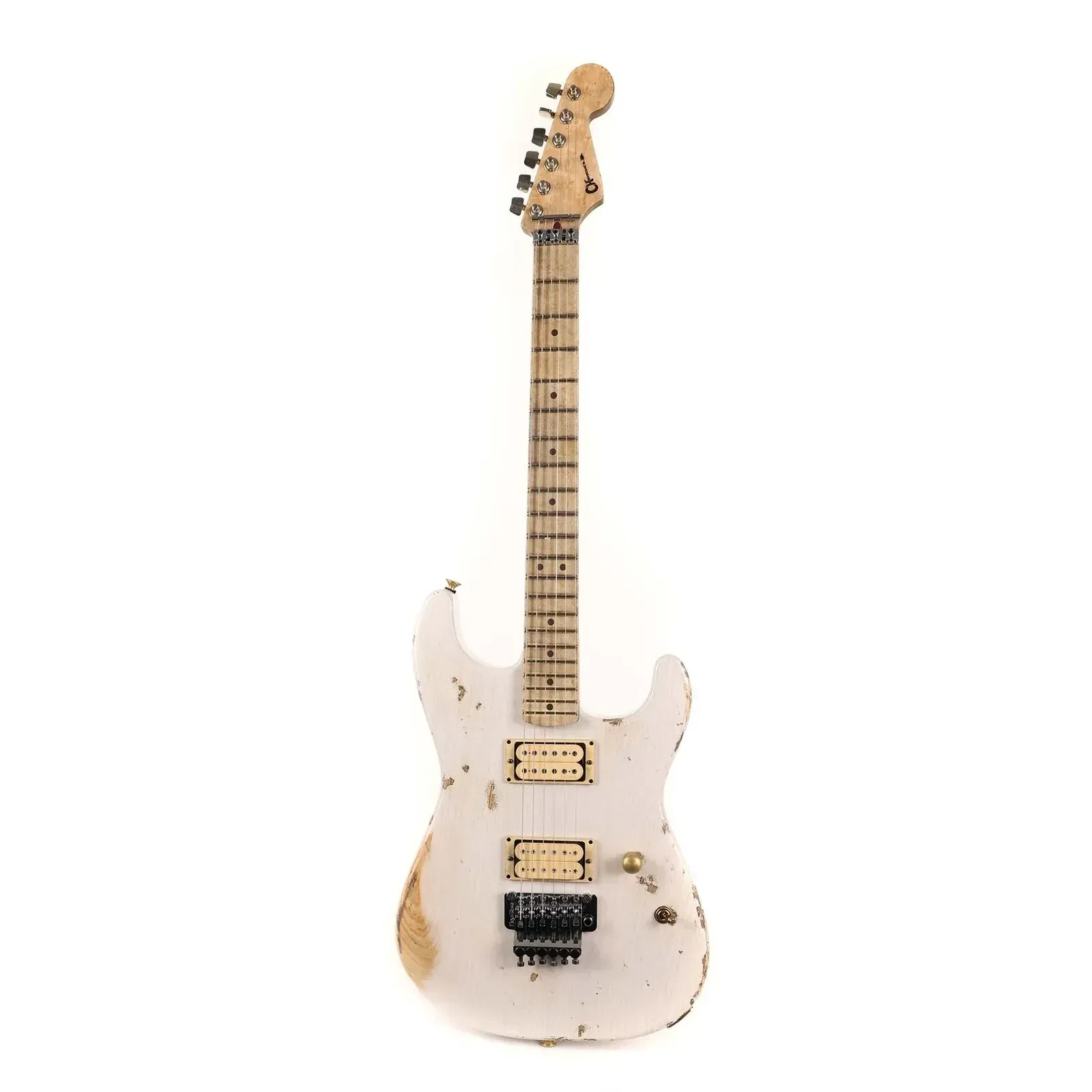 Электрогитара Charvel Custom Shop San Dimas Nitro Aged White Blonde