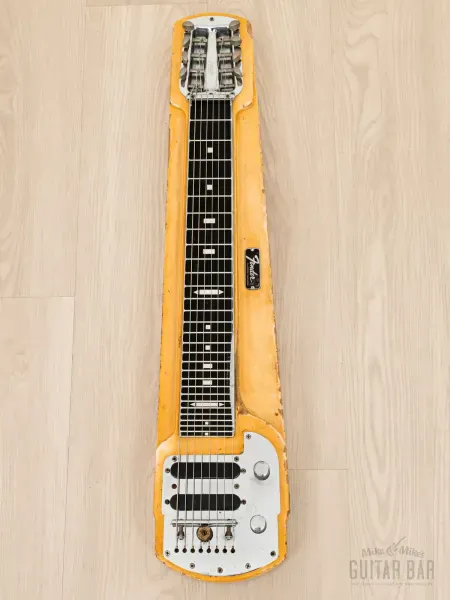 Слайд-гитара Fender Deluxe 8 Blonde w/case USA 1966