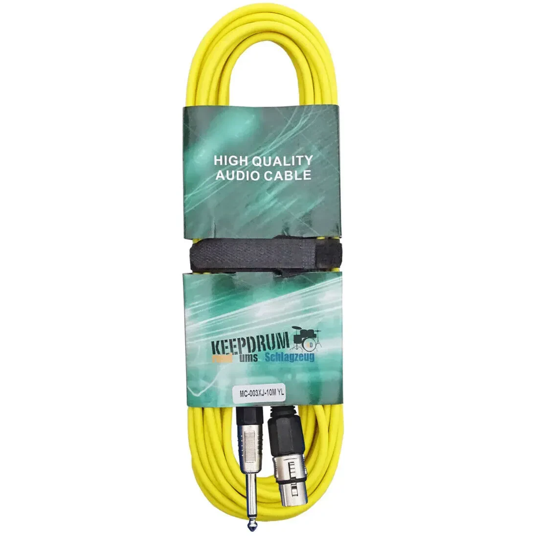 Коммутационный кабель keepdrum MC003XJ Yellow 10 м