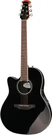 Электроакустическая гитара OVATION CS24-5L Celebrity Standard Mid Cutaway Black Леворукая