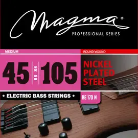 Струны для бас-гитары Magma Strings BE170N