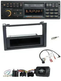 Blaupunkt USB DAB SD Lenkrad Bluetooth Autoradio für Saab 9.3 (ab 2008)
