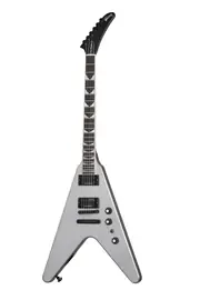 Электрогитара Gibson Dave Mustaine Flying V EXP Silver Metallic