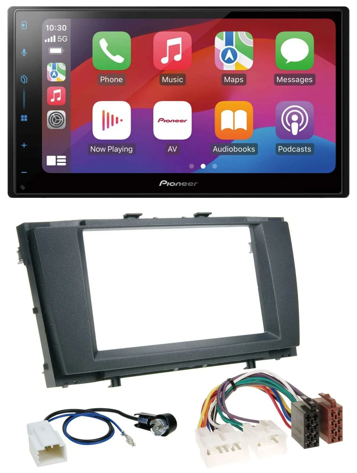Pioneer DAB USB MP3 Bluetooth 2DIN Autoradio für Toyota Avensis 2009-2015