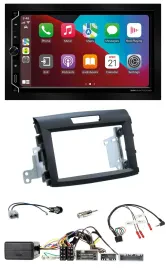 ESX 2DIN DAB USB Lenkrad Bluetooth Autoradio für Honda CR-V FR5/FR6 ab 2013 schw