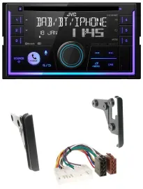 JVC MP3 USB 2DIN DAB Bluetooth CD Autoradio für Toyota Tundra Celica FJ