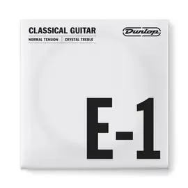 Струна одиночная для классической гитары Dunlop DCY01ENS Nylon Crystal Treble E-1