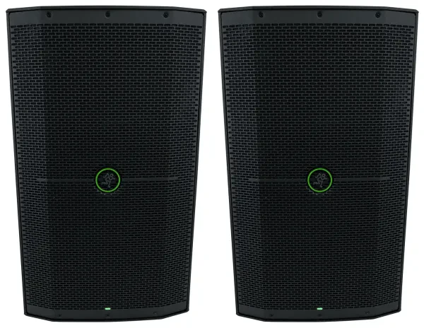 (2) Mackie Thump212XT 12" 1400 Watt Powered Active DJ PA Speakers Thump 212XT