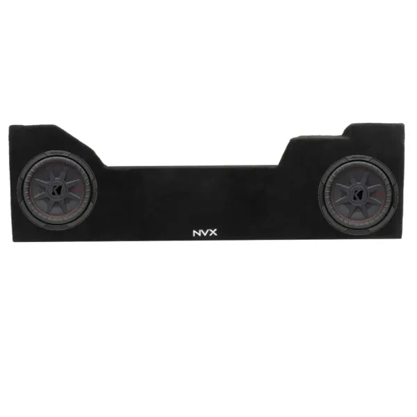 NVX VE-GM-SLVDCG3-D10S Dual 10" Sealed Enclosure with CWRT102 Subwoofer