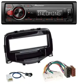 Pioneer Bluetooth USB DAB MP3 Autoradio für Toyota Aygo (2014-2021)