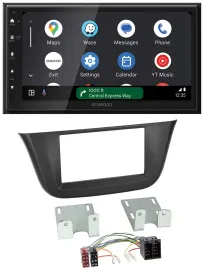 Автомагнитола для Iveco Daily (с 2014) Kenwood 2DIN, DAB, Bluetooth, USB, MP3