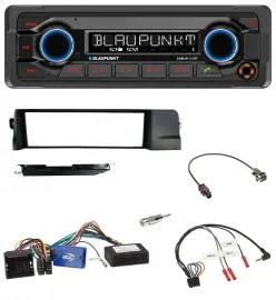 Blaupunkt MP3 Bluetooth USB Lenkrad Autoradio für BMW 3er 01-07 E46 schwarz HQ