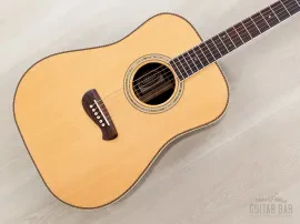 2002 Tacoma DBZ20 Dreadnought Acoustic Guitar, Spruce & Rosewood w/ Case