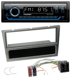 Blaupunkt MP3 Bluetooth USB AUX Autoradio für Opel Corsa C ISO 2000-2004 alumini