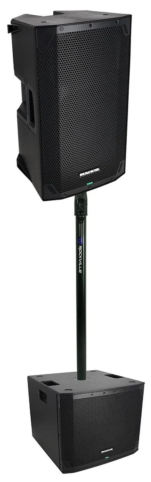 Mackie Thump12 V4 12” 1400w Active DJ PA Speaker w/Bluetooth+Thump15S V4 15" Sub