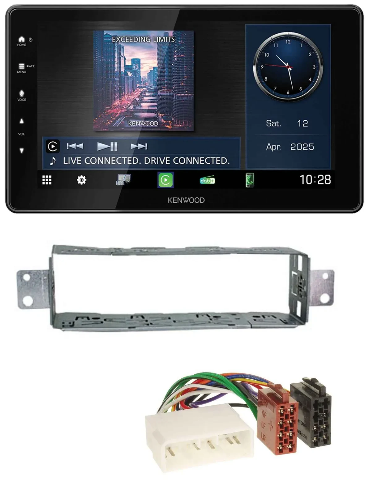 Kenwood MP3 Bluetooth USB DAB Autoradio für Daewoo Lanos Nubria Leganza Matiz