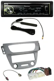 Автомагнитола Pioneer для Renault Megane 3 (2012–2014), MP3, USB, CD, DAB, AUX, серый