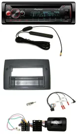 Pioneer USB DAB Lenkrad Bluetooth CD Autoradio für Fiat Stilo 2001-2007 Profi Ab