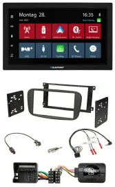 Blaupunkt Lenkrad Bluetooth DAB 2DIN USB Autoradio für Ford S-Max Mondeo 2007-20