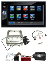 Blaupunkt SD Bluetooth 2DIN MP3 USB Lenkrad Autoradio für Mazda 5 CR 2005-2010 s