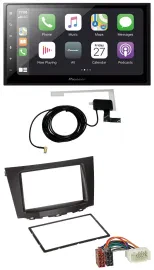 Автомагнитола Pioneer 2-DIN USB, MP3, Bluetooth, DAB для Suzuki Kizashi (с 2009)