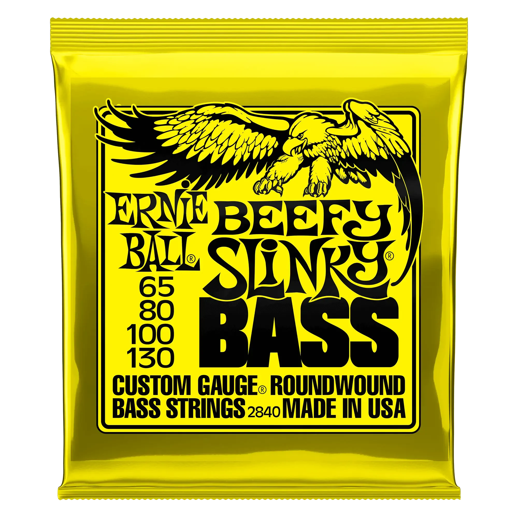 Струны для бас-гитары Ernie Ball Beefy Slinky 2840 65-130