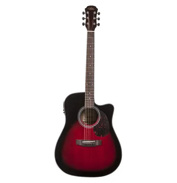 Электроакустическая гитара Aria ADW-01CE RS Red Sunburst