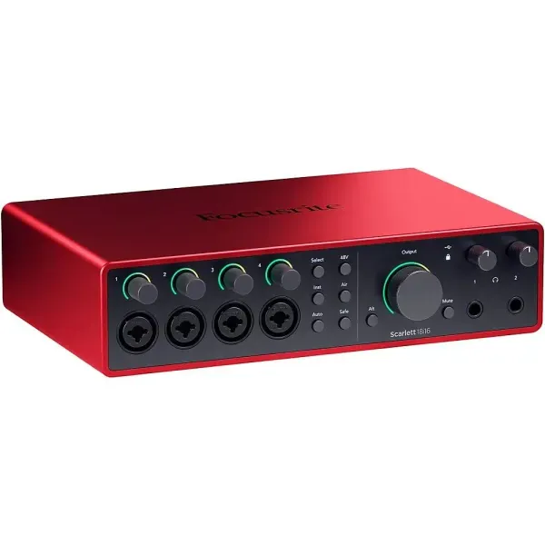 Focusrite Scarlett 18i16 4th Gen 18x16 USB-C Audio Interface