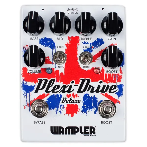 Педаль эффектов для электрогитары Wampler Plexi Drive Deluxe Overdrive