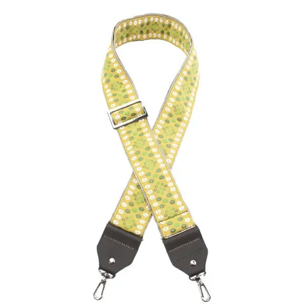 Ремень для банджо Henry Heller Vintage Series Jacquard Lemon Lime